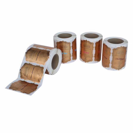 Etichetta adesiva per stampa in carta adesiva in vinile BOPP per animali domestici in PVC trasparente trasparente impermeabile