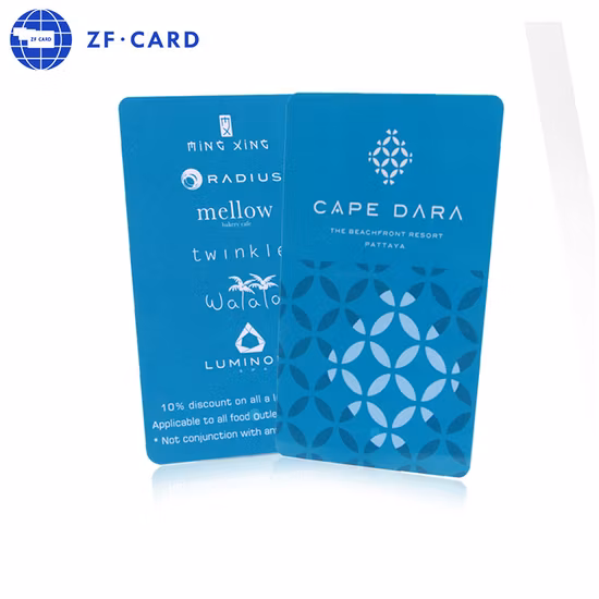 Tessera di presenza RFID con stampa personale per la gestione VIP del centro fitness